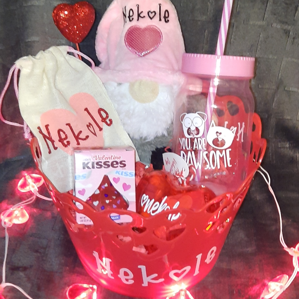 Personalized Valentines Gift Set